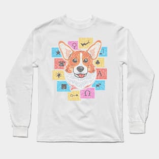 FICTIONAL DOG FACE Long Sleeve T-Shirt